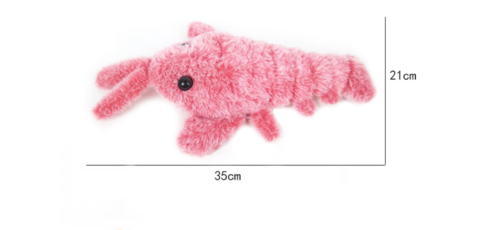 Pet Toys Electric Jumping Shrimp